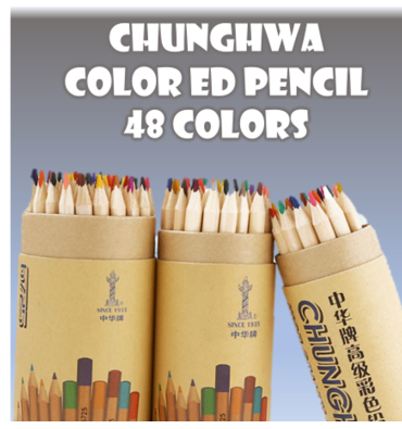 Chunghwa Colored Pencil 48 Colors